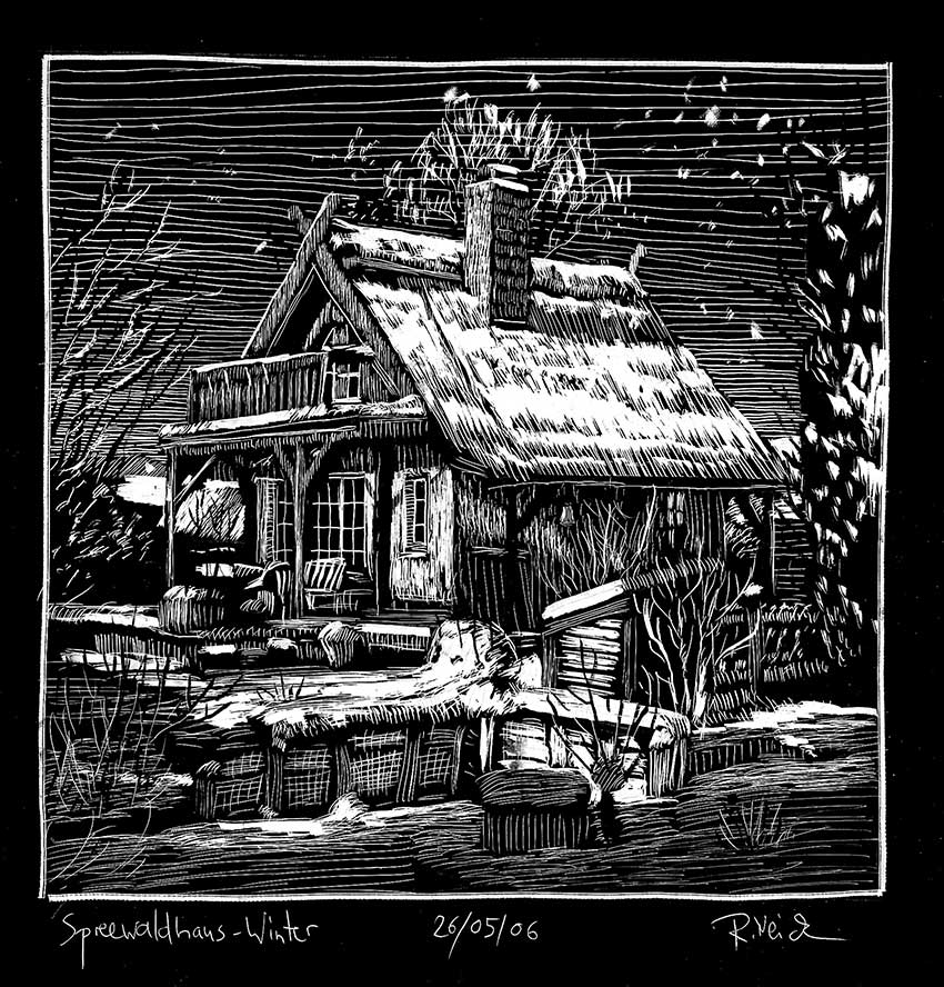 Spreewaldhaus Winter