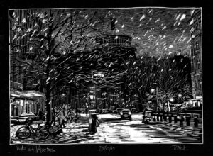 Winter am Wasserturm