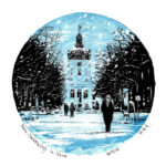 Schloss Charlottenburg im Schnee